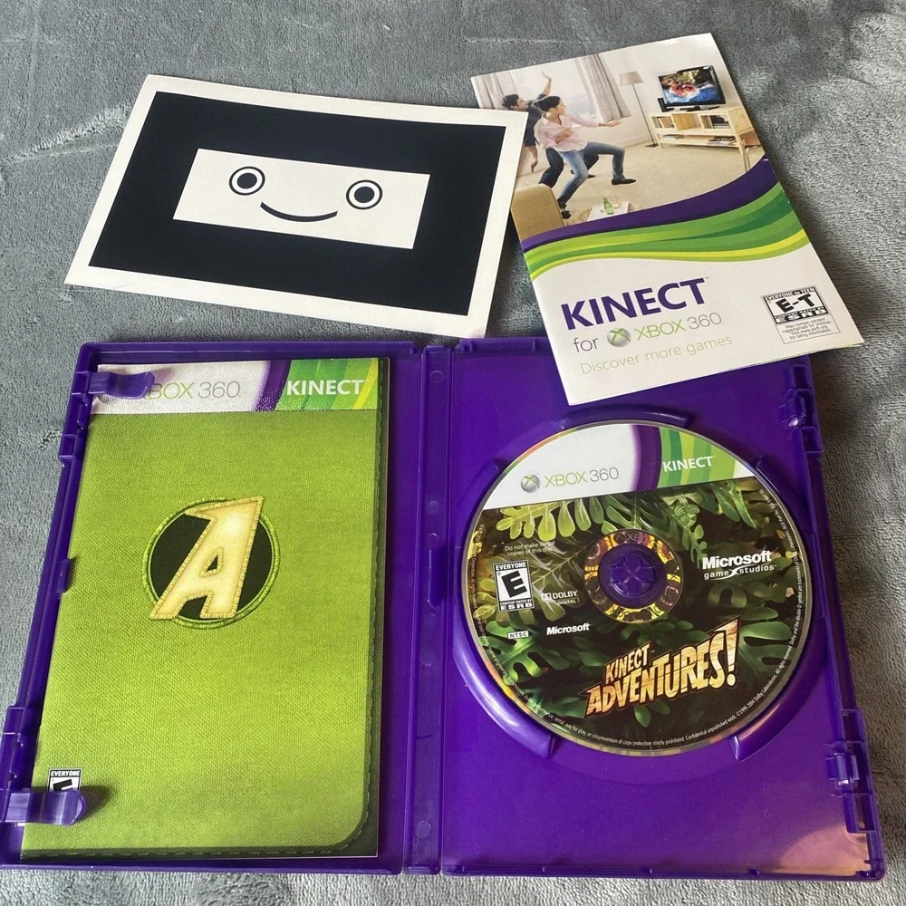 LOT OF 6 XBOX 360 KINECT GAMES;‎ Just Dance 4, Joy Ride, Kinectimals, Game Party